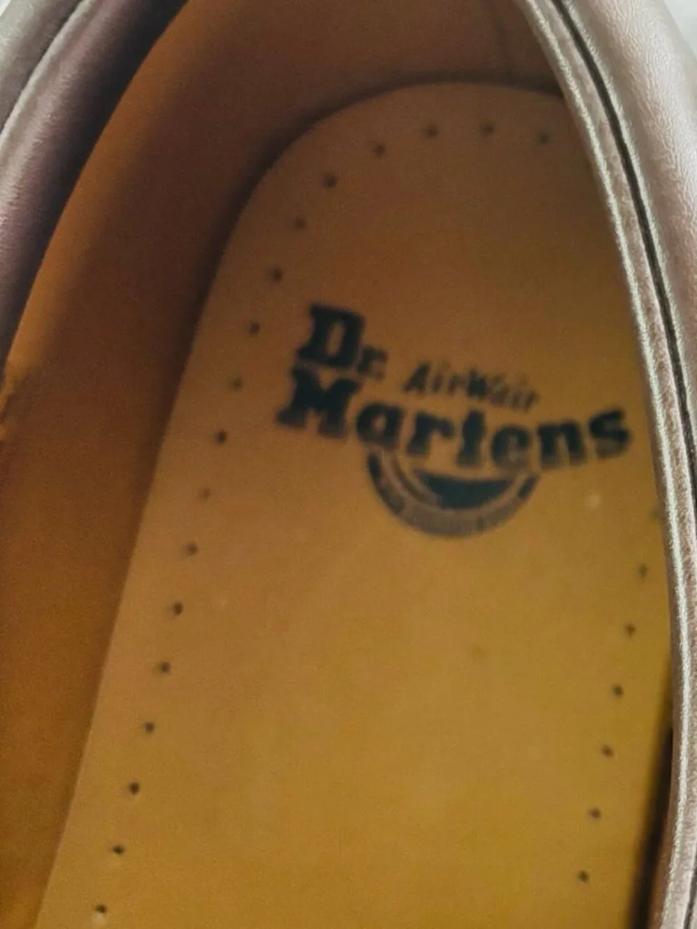 Dr. Martens 1461 Brown Pebbled Leather Oxford Shoes Men's US 12 Made Vietnam